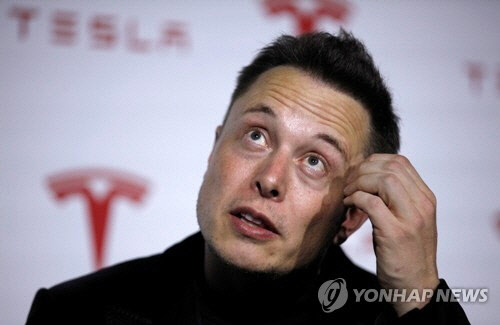 일론 머스크 테슬라 CEO.[로이터 연합뉴스 자료사진]